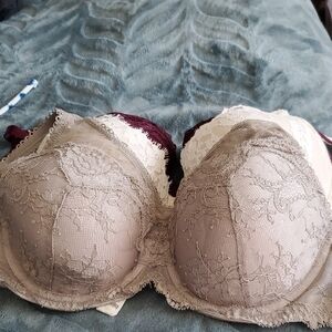 Victoria's Secret Elegant Lace Underwire Bras (3) - 34D